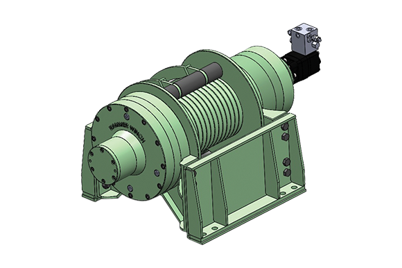 Heavy Series Hydraulic Winches