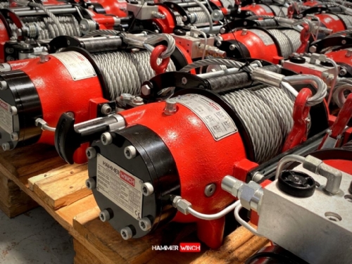 Steel Body Hydraulic Winch