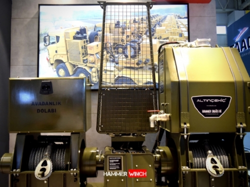 Military Vehicles Hydraulic Winch - IDEF'21